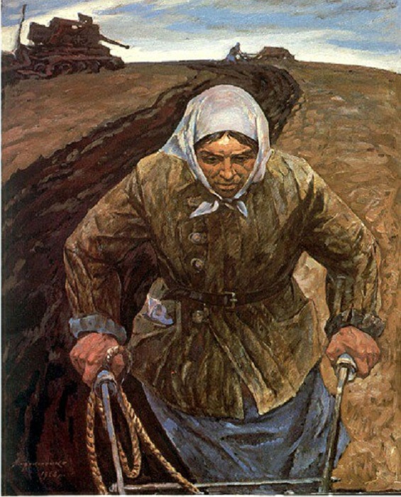Солдатка . (1968 год). Автор: А.А. Прокопенко. 