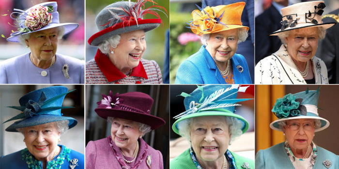 В коллекции королевы скопилось более 5000 шляпок.