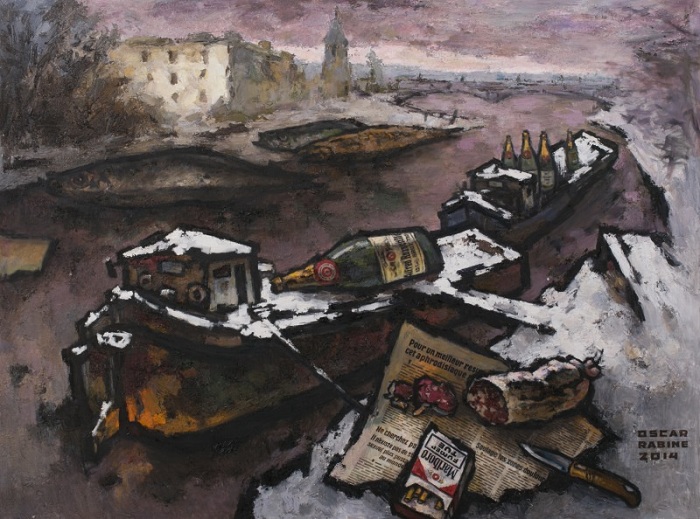 Авангардная живопись Оскара Рабина.