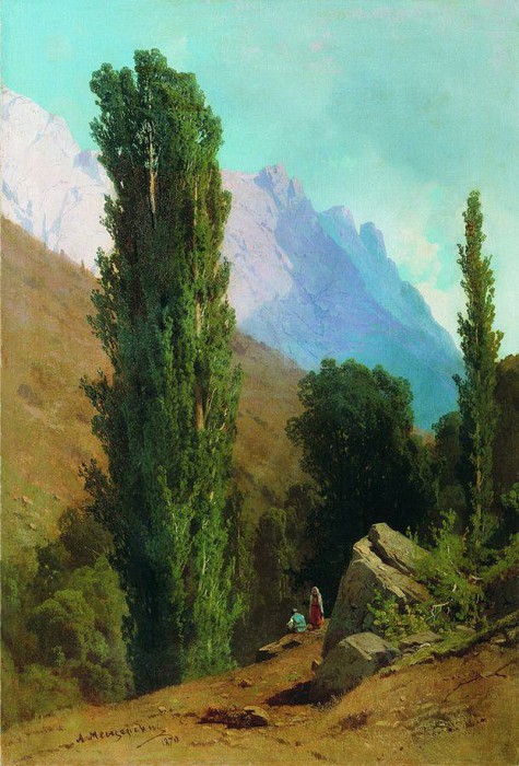 «Крымский пейзаж» (1870 год). Частное собрание