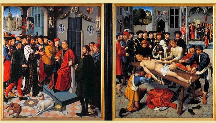 «Суд Камбиса».(1498). Автор: Давид Герард.