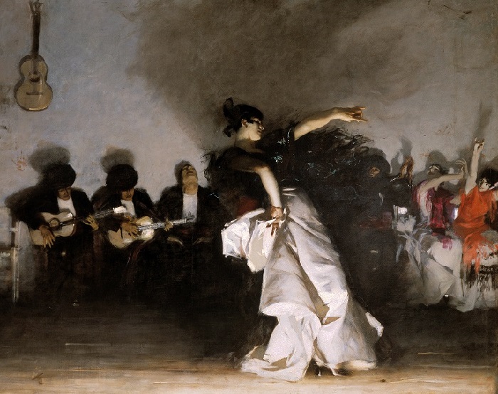 Испанский танец. Автор: Джон Сингер Сарджент.  