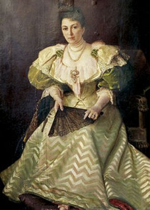 Портрет актрисы М.Г.Савиной. Автор: С.И.Крамская. | Фото: cyclowiki.org.