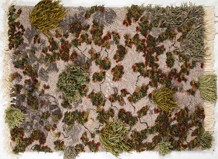 Тафтинговые ландшафтные ковры от Александры Кехайоглу. | Фото: interior.ru.