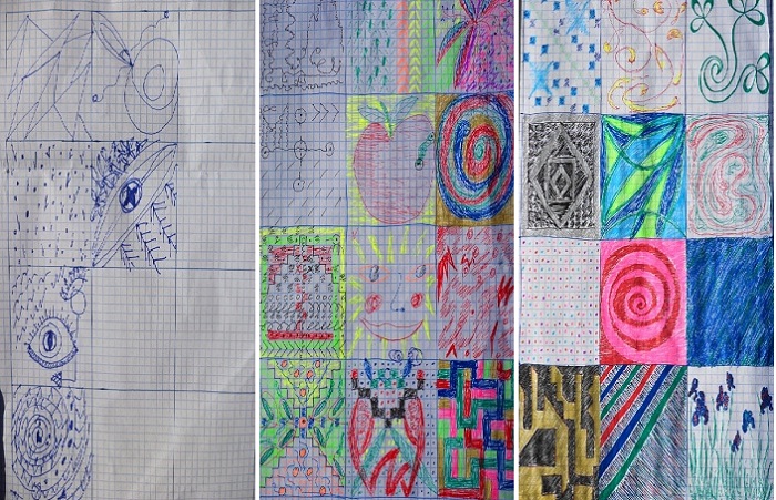 Рисунки пациентов Бахтыбека Талкамбаева.