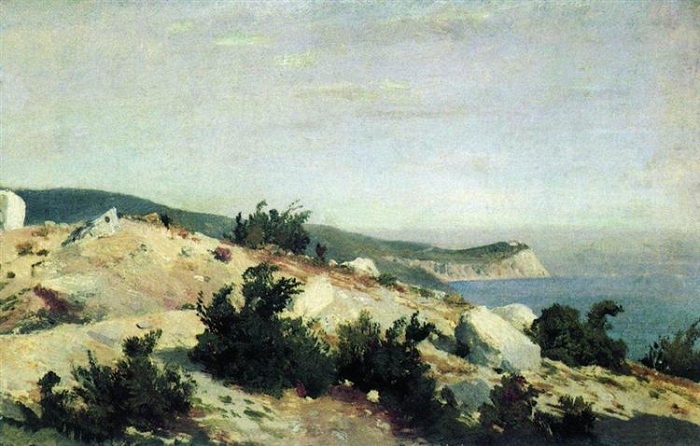 Мыс Ай-Тодор. Крым. (1879 год). Автор: Иван Шишкин.