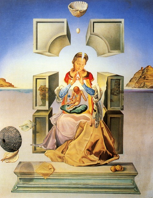 “Мадонна Порт-Льигата”. (1949). Автор: Сальвадор Дали.