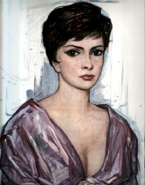  Джина Лоллобриджида. (1963).  Автор: И.С. Глазунов