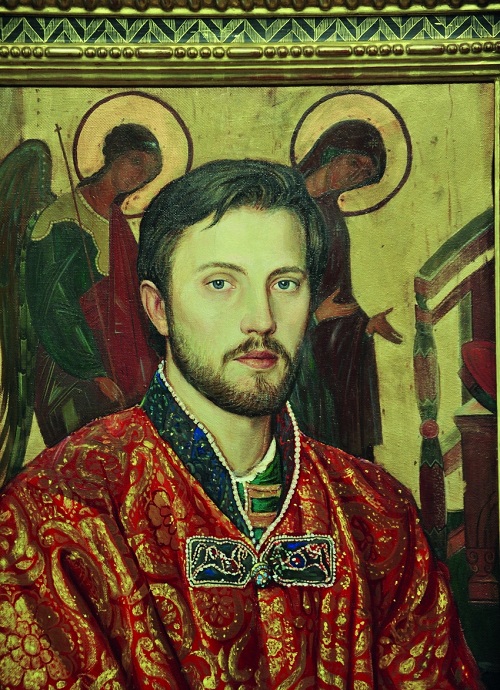 Иван Глазунов, сын художника. (1994).Автор: И.С. Глазунов