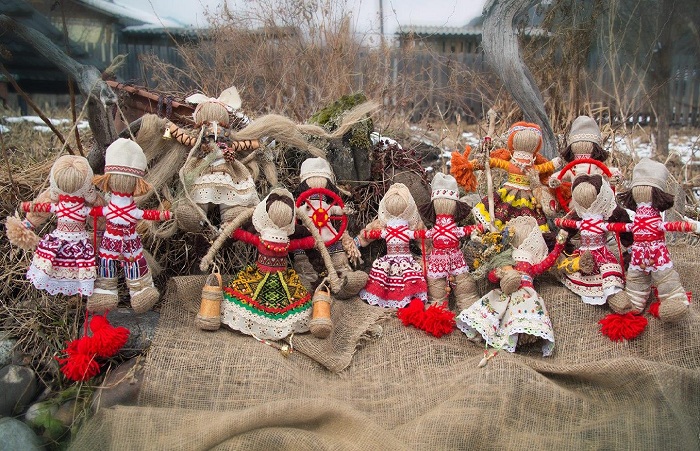 Современные народные куклы-обереги от Светланы Казиной.