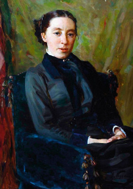 Портрет жены Натальи. Автор: Василий Поленов.