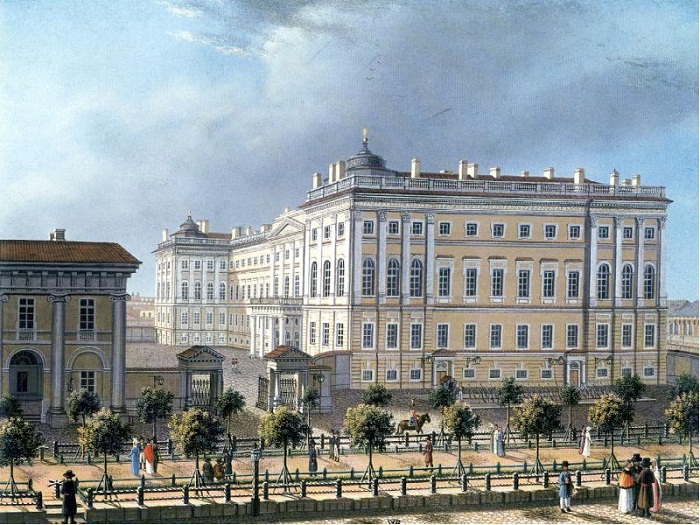 Аничков дворец, 1810 г.