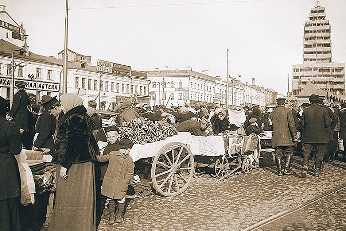 Сухаревская площадь Фото 1913—1914