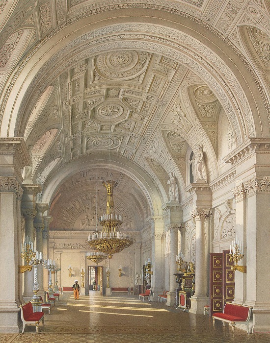Л. Премацци. Белый зал. 1865 г.