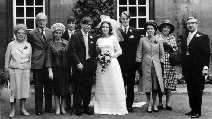 Свадьба Стивена Хокинга и Джейн Уайлд 1965 год