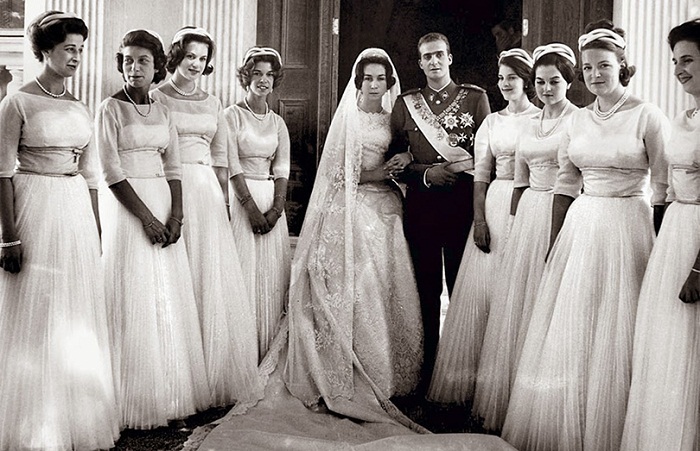 Свадьба принца Хуана Карлоса де Бурбона с принцессой Софией Греческой и Датской