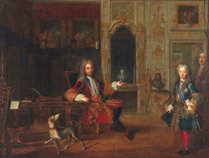 Герцог Орлеанский - регент при Людовике XV