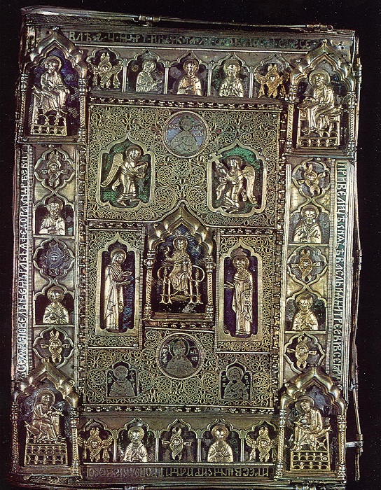 Переплет «Евангелия Федора Кошки» (1392 год) 