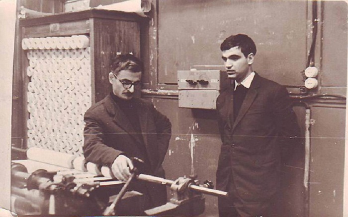 М. Хуциев и Г. Шпаликов