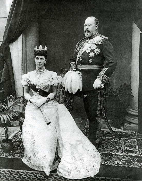 Эдуард VII и королева Великобритании Александра