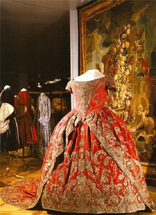 Коронационное платье Екатерины I