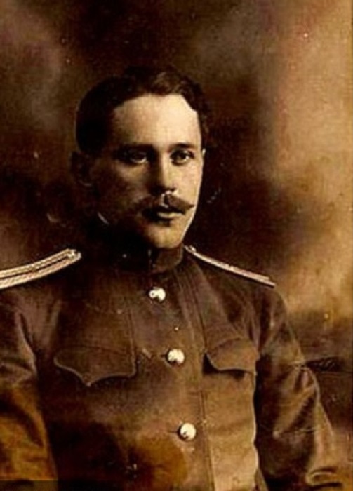 Поручик К.Голицын 1918 г.