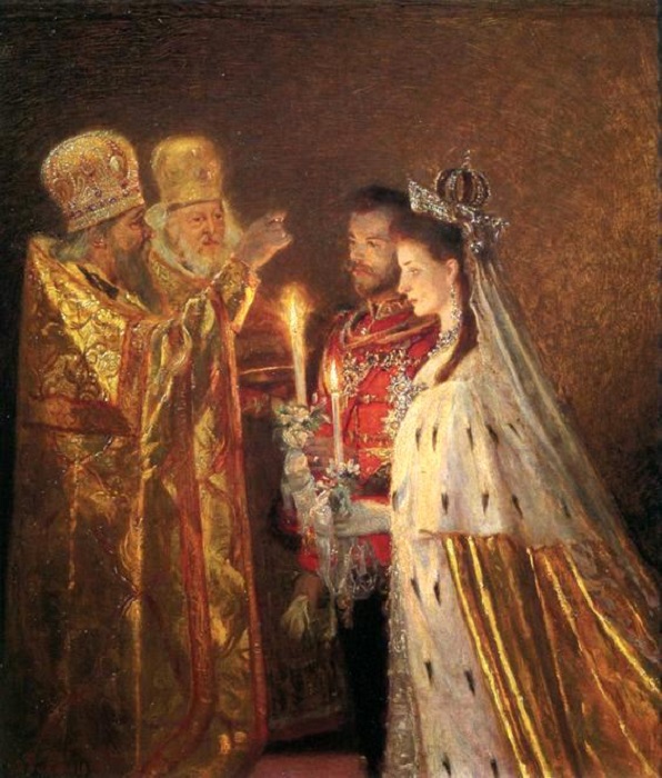 Венчание Николая II и принцессы Александры, 1894 год