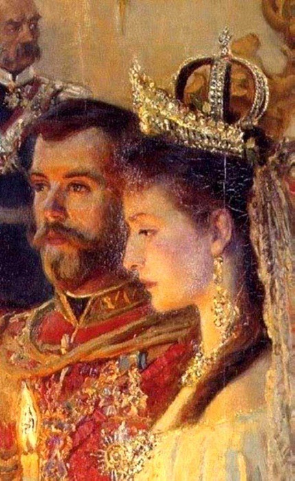 Венчание Александры Федоровны и Николая II 1894 год