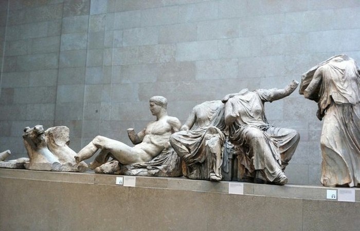 Скульптурная группа из Парфенона в британском музее