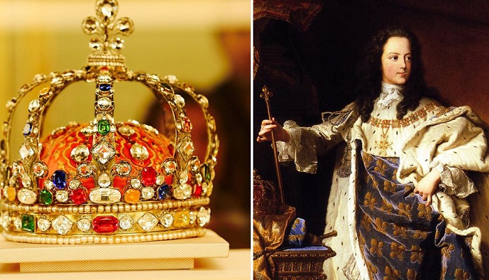 Корона Людовика XV - одна из самых великолепных корон в мире
