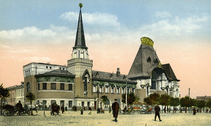 Ярославский вокзал в начале XX века