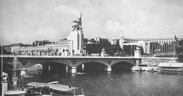 Павильон СССР в Париже 1937 год