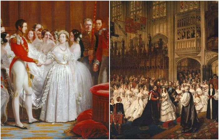 Свадебные платья: В каких нарядах шли под венец принцессы в XIX веке