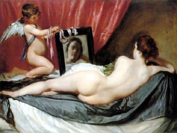 «Венера с зеркалом» Диего Веласкеса