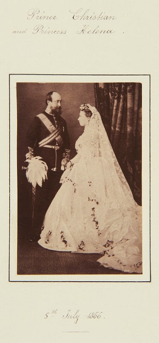 Принцесса Елена и принц Кристиан Шлезвинг-Гольштейнский