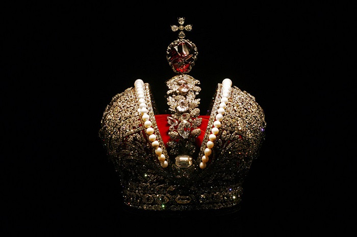 Корона Российской империи. Золото,серебро, бриллианты, жемчуг, шпинель 1762 год Мастер Иеремия Позье