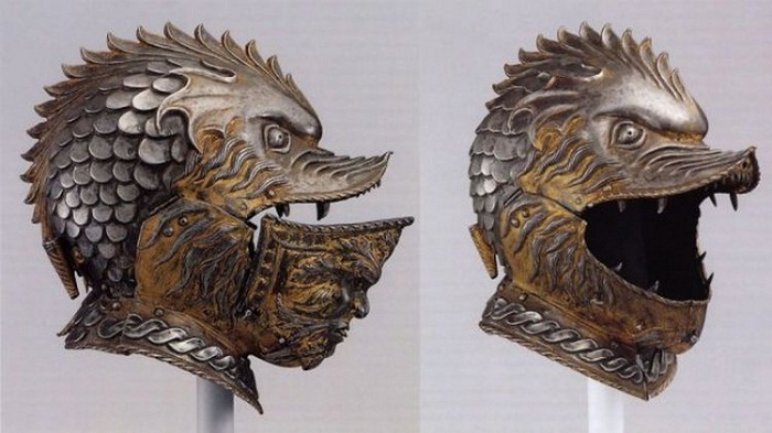 Зубастый шлем неизвестного итальянского мастера 17-го века