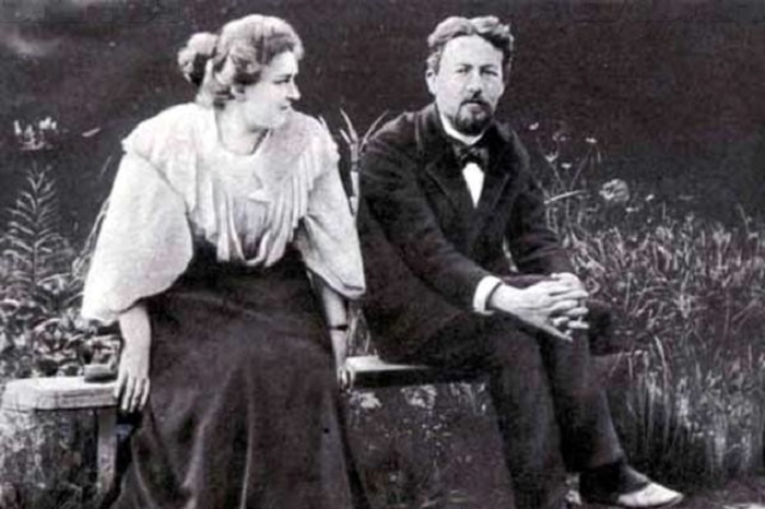Лидия Мизинова и Антон Павлович Чехов
