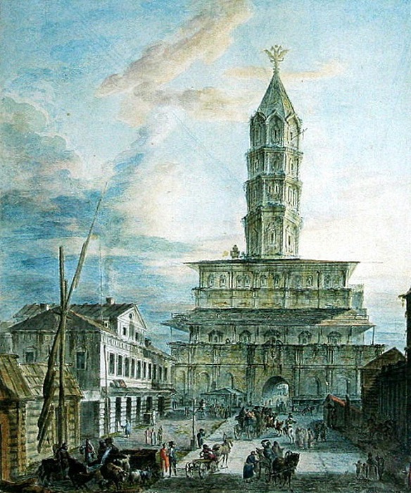 Сухарева башня, Ф.Алексеев (или его ученики). 1800-е гг.
