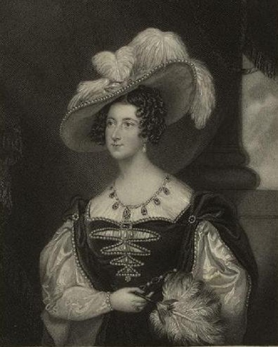 Анна Рассел, герцогиня Бедфорд в 1820 году