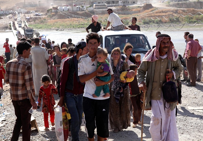 Езиды-беженцы из Ирака. /Фото: im-media.voltron.voanews.com