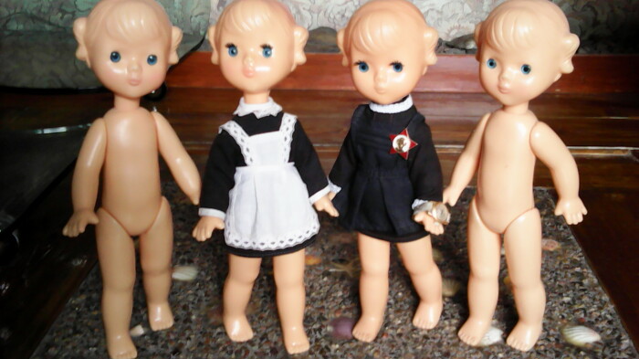 Советские куклы были скромными и очень простыми. /Фото: img-fotki.yandex.ru