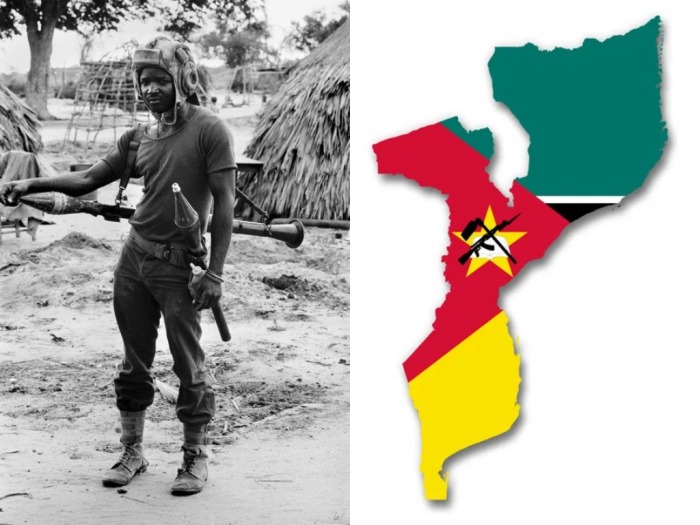 К 80-м в Мозамбике разыгралась гражданская война.