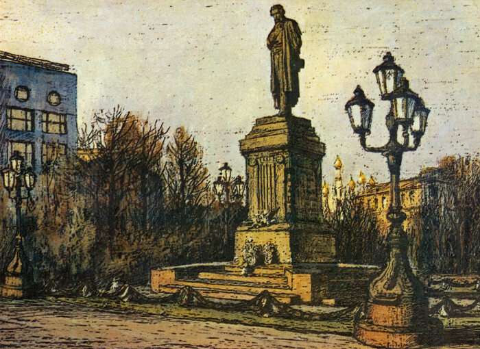 Последняя символическая встреча Пушкина и Керн состоялась в 1880 году. /Фото: img-fotki.yandex.ru