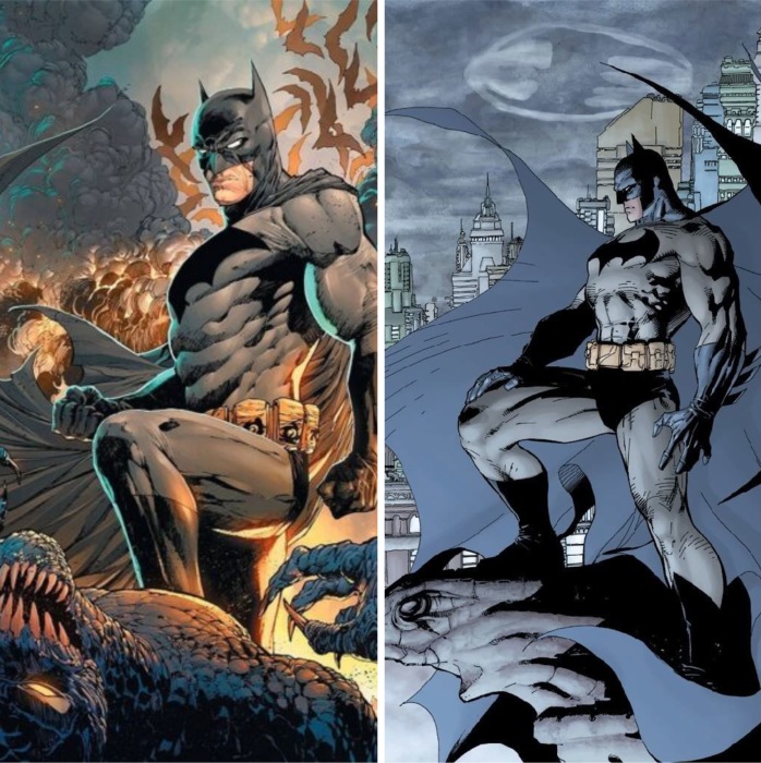 Изображения Бэтмена в комиксах. 
