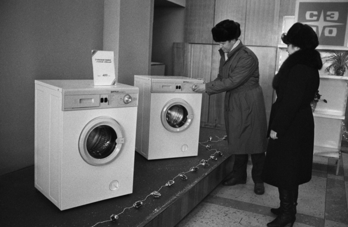 Стиральные машины-автоматы были дефицитом. /Фото: e-news.su