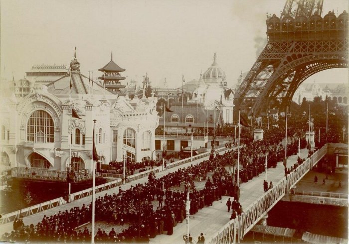Международная выставка в Париже, 1900 год. /Фото: img-fotki.yandex.ru