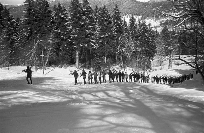 Советские лыжники в Бакуриани. /Фото: s5o.ru