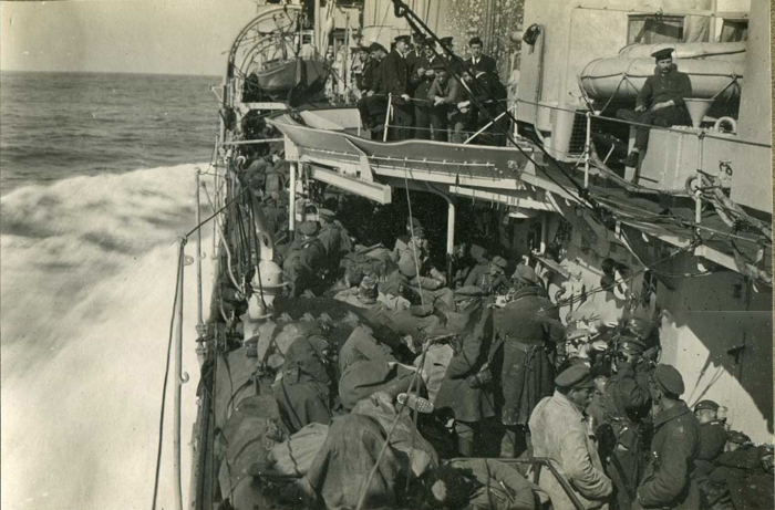 Эвакуация, 1920. /Фото: ic.pics.livejournal.com