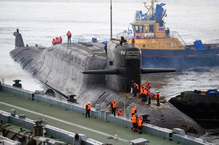 Атомный подводный крейсер К-84. /Фото: pbs.twimg.com